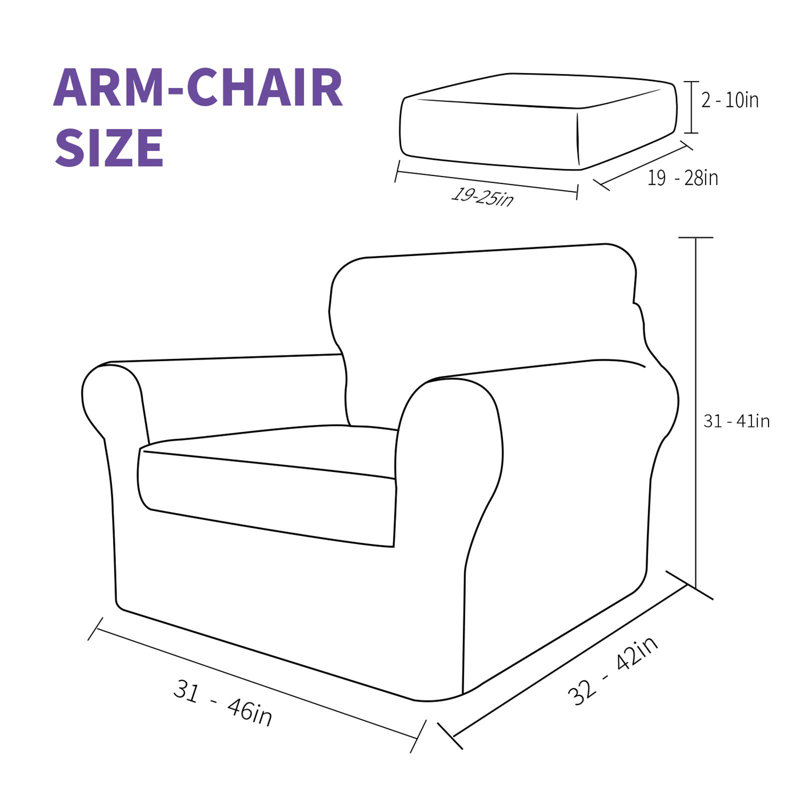 Wildon Home® Polyester TCushion Sofa Slipcover Wayfair